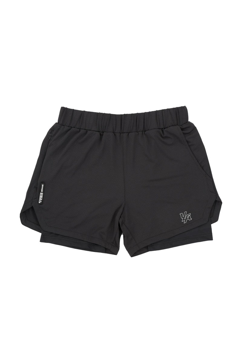 YoungLA 105 Compression Shorts 2.0 Černé | BAUT93640