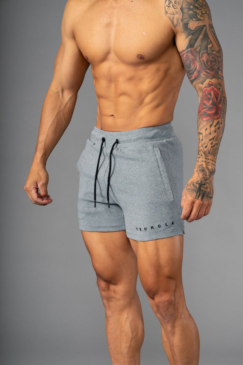 YoungLA 113 The Perfect Krátké Shorts Šedé | QLYI27014