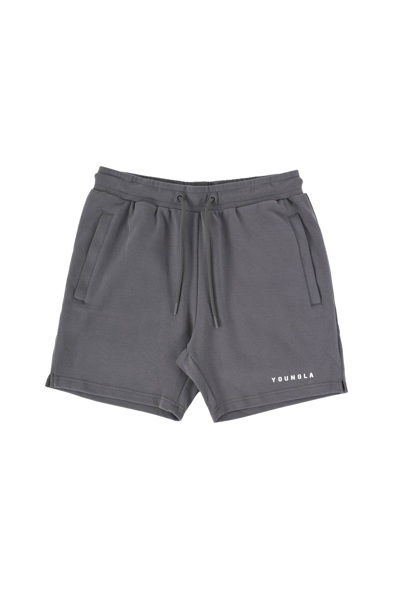 YoungLA 118 The Perfect Shorts Šedé | SYPX08924