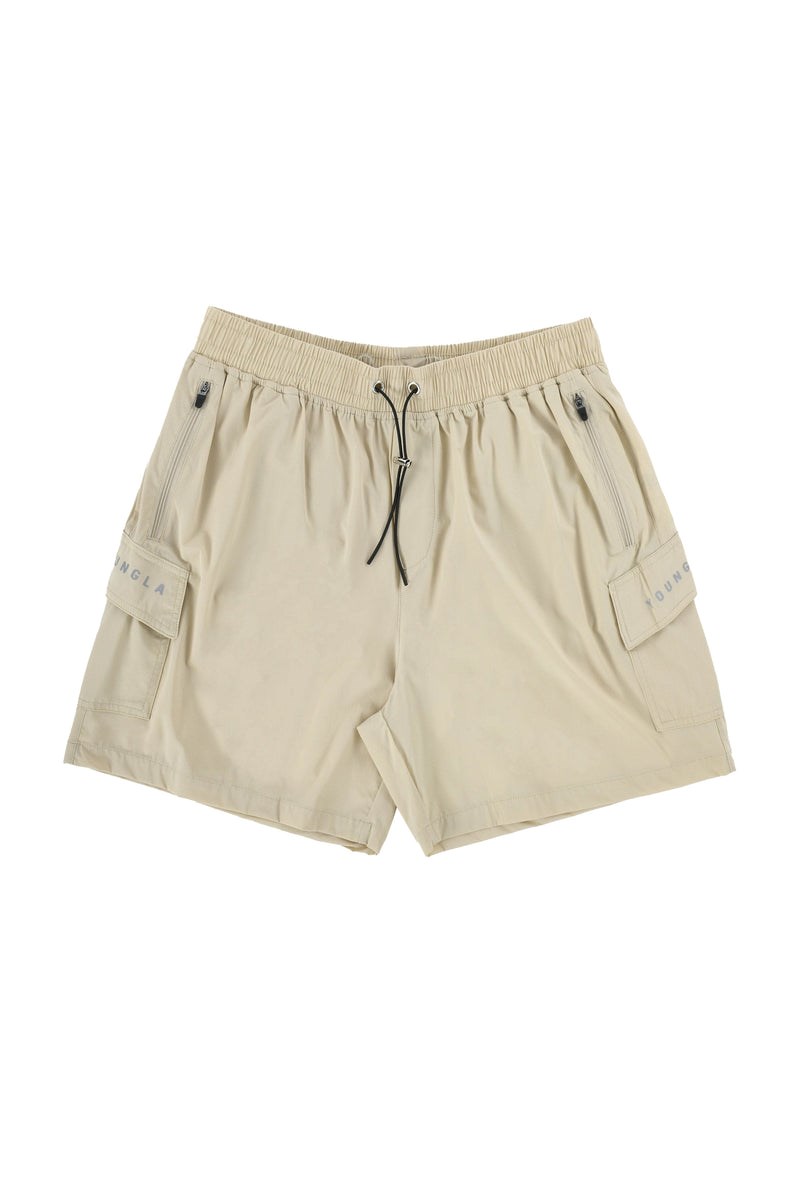 YoungLA 122 The Weekender Shorts Krém | EODU46312