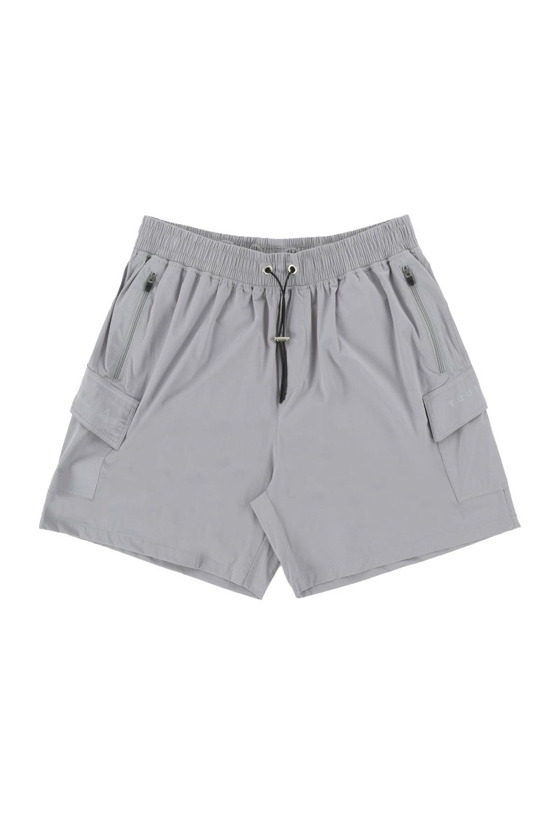 YoungLA 122 The Weekender Shorts Světle Šedé | SQMB26013