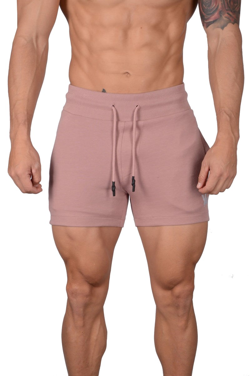 YoungLA 126 Interlock Shorts Růžové | UDGB05963