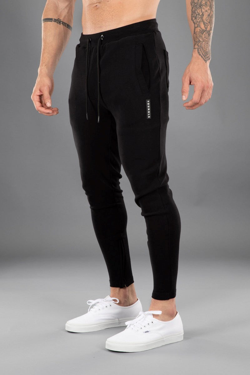 YoungLA 208 The Perfect Joggers Černé | RJEW16385