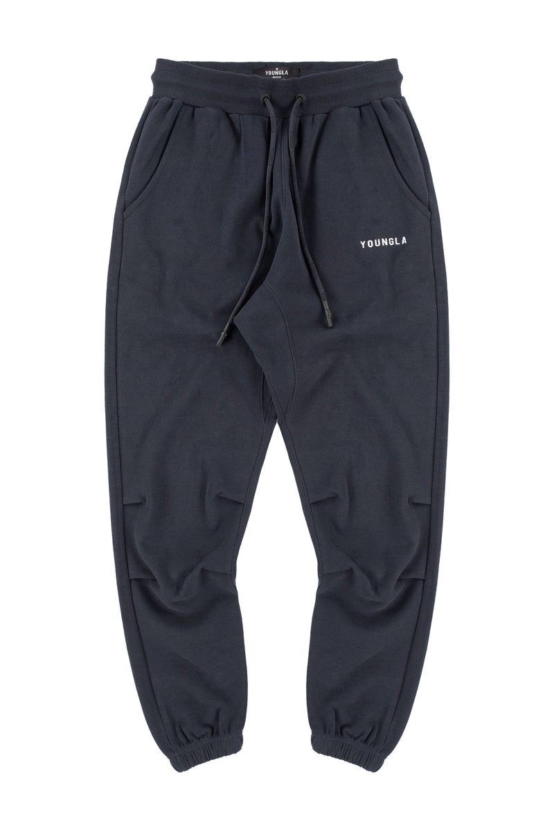 YoungLA 210 Kick-Back Joggers Charcoal | QACS58314