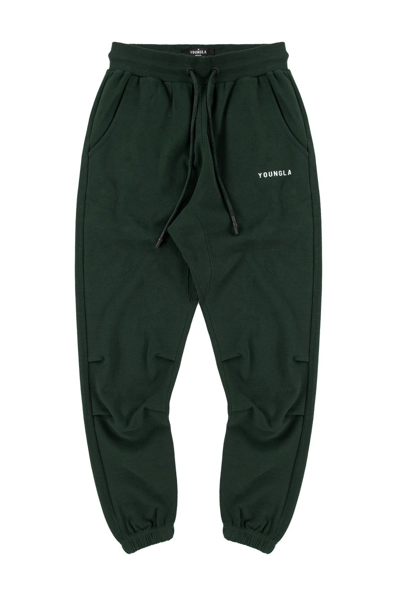 YoungLA 210 Kick-Back Joggers Zelene | YFRB18094