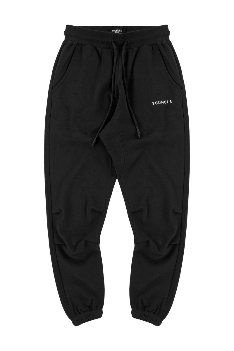 YoungLA 210 Kick-Back Joggers Černé | IFNW53849