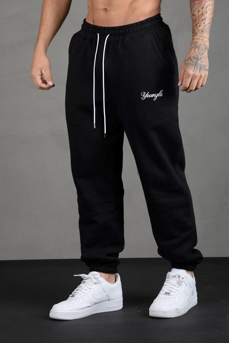 YoungLA 211 For Him Joggers Černé | BIYH53097