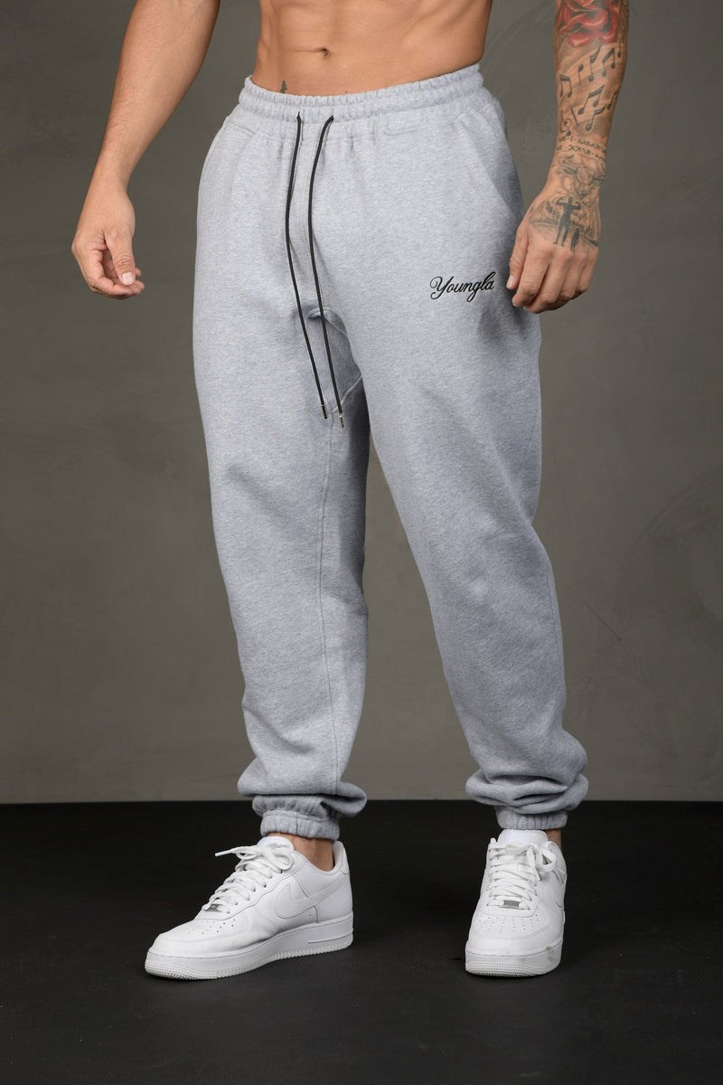 YoungLA 211 For Him Joggers Šedé | IRLW04512