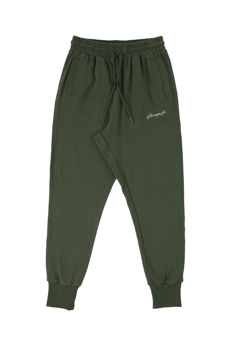 YoungLA 228 Cloud Joggers Zelene | HLUS52813