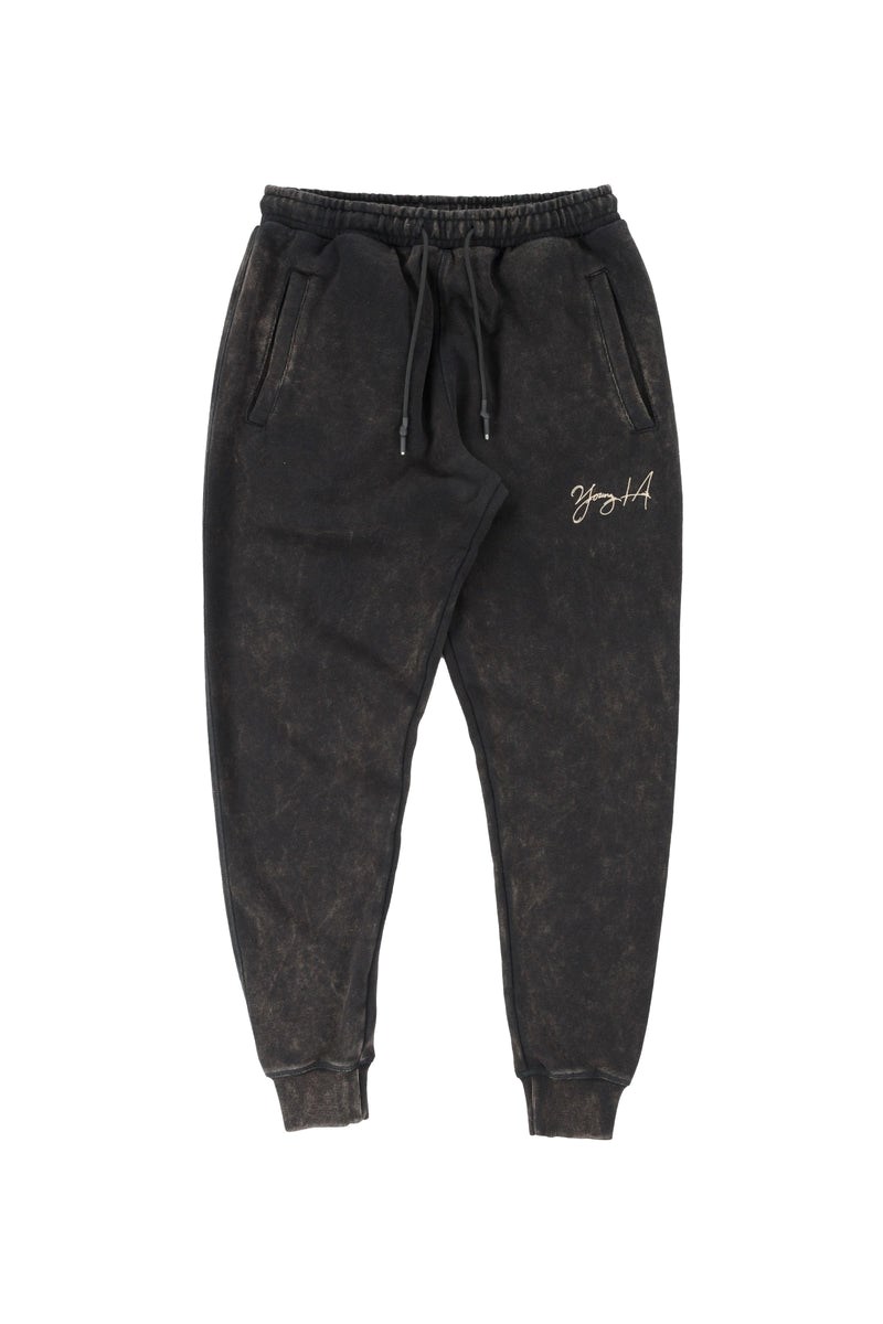 YoungLA 230 Gin N Juice Joggers Hnědé Blankyt Světle Modré | JUIT79541