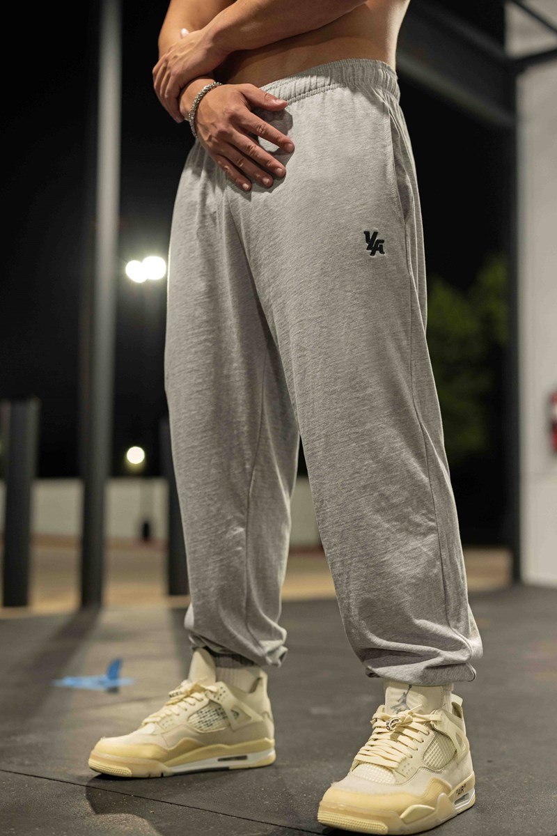 YoungLA 231 Pump Cover Joggers Šedé | LARS37092