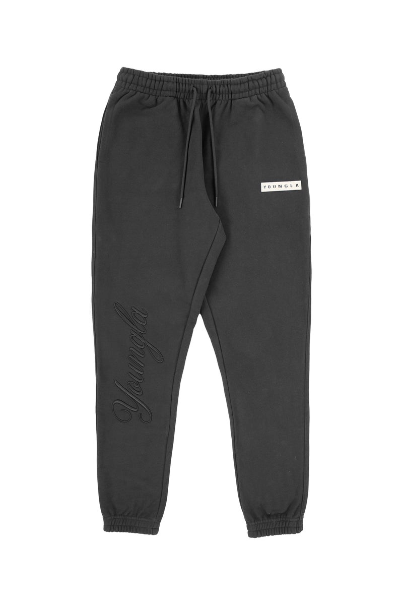 YoungLA 245 Autograph Joggers Coal | ZOCK32104