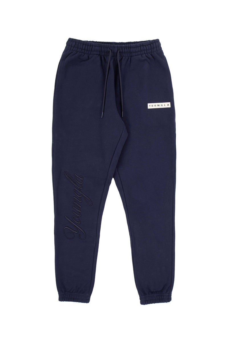 YoungLA 245 Autograph Joggers Tmavě Blankyt | SXWY81034