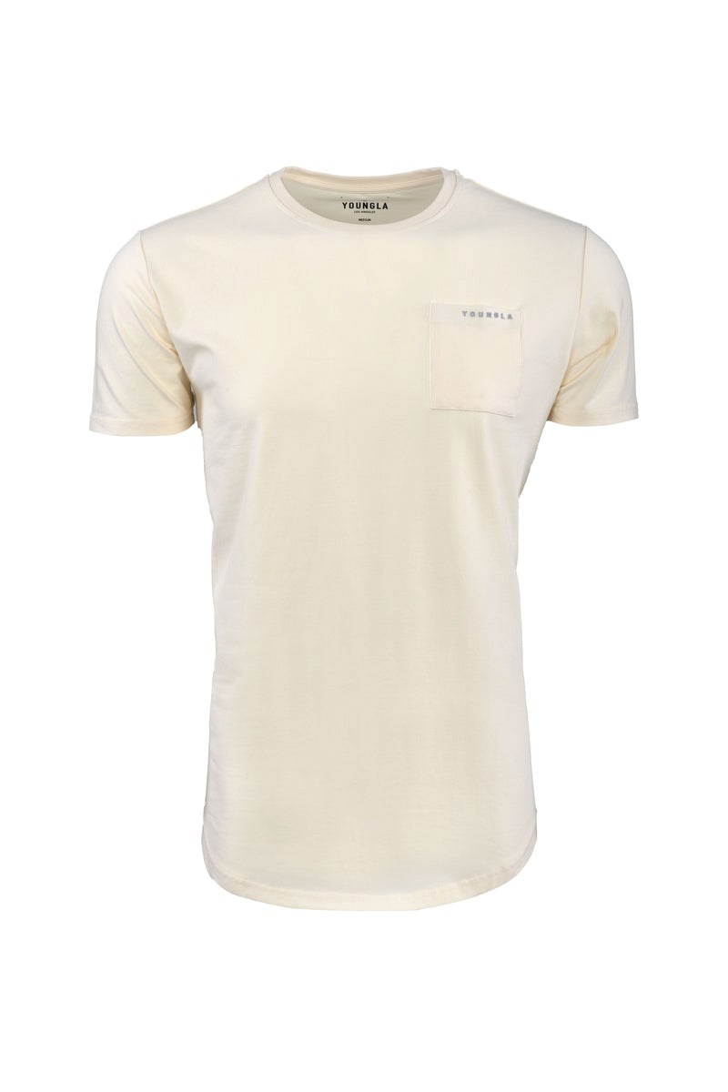 YoungLA 406 Perfect Pocket Tee Off-White | BHDP53021