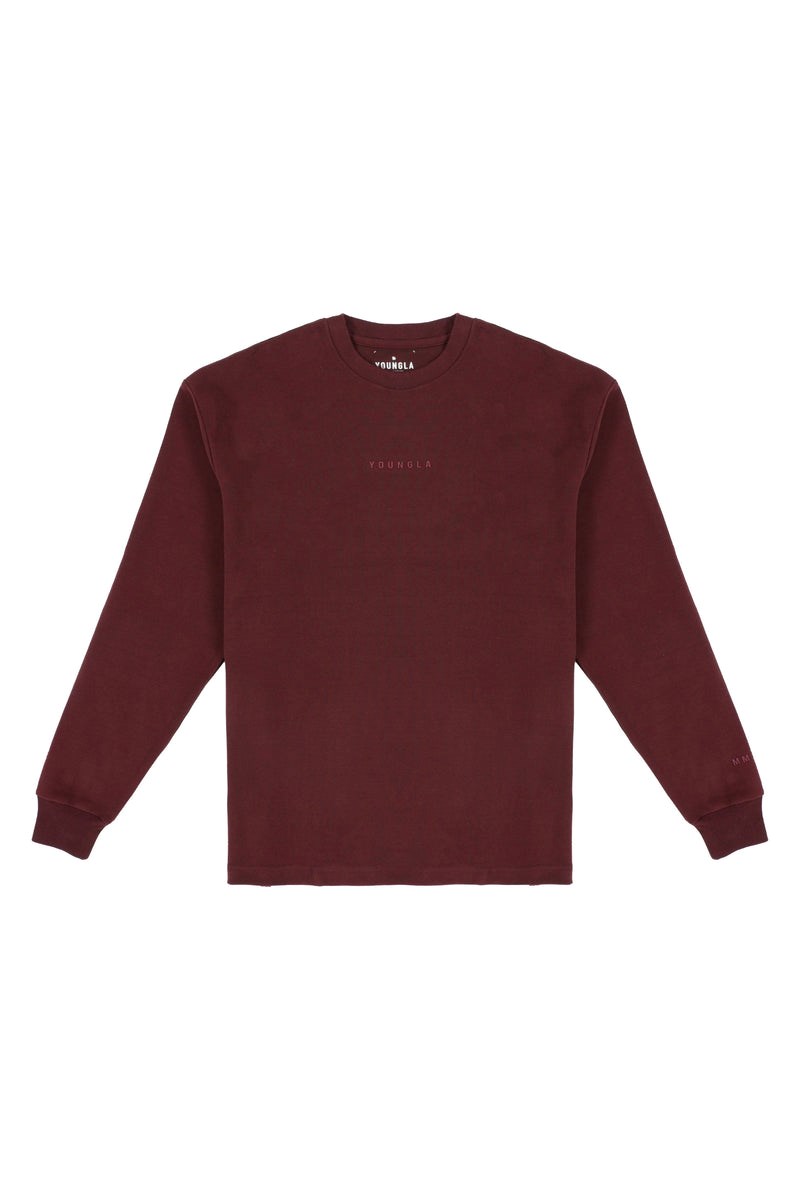 YoungLA 450 Cloud Foam Long Sleeves Wine | TCQZ28573