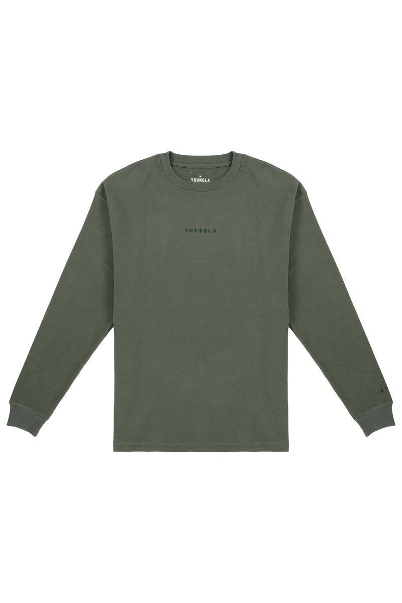 YoungLA 450 Cloud Foam Long Sleeves Zelene | CRLX43602