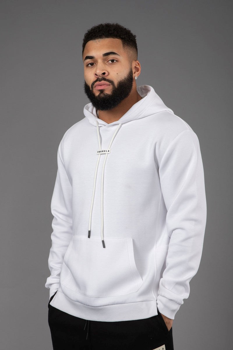 YoungLA 542 Pro-Tech hoodies Bílé | QRSC30129