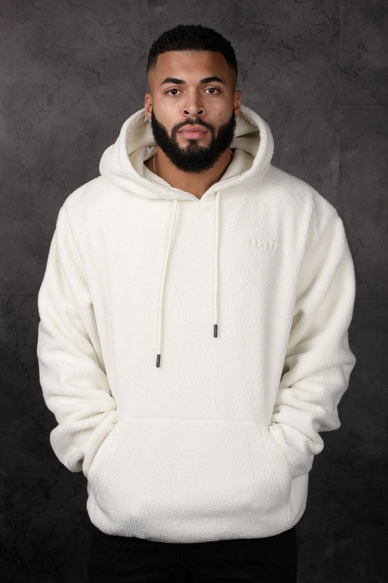 YoungLA 552 The Plush Pullovers Off-White | ZUTE16802