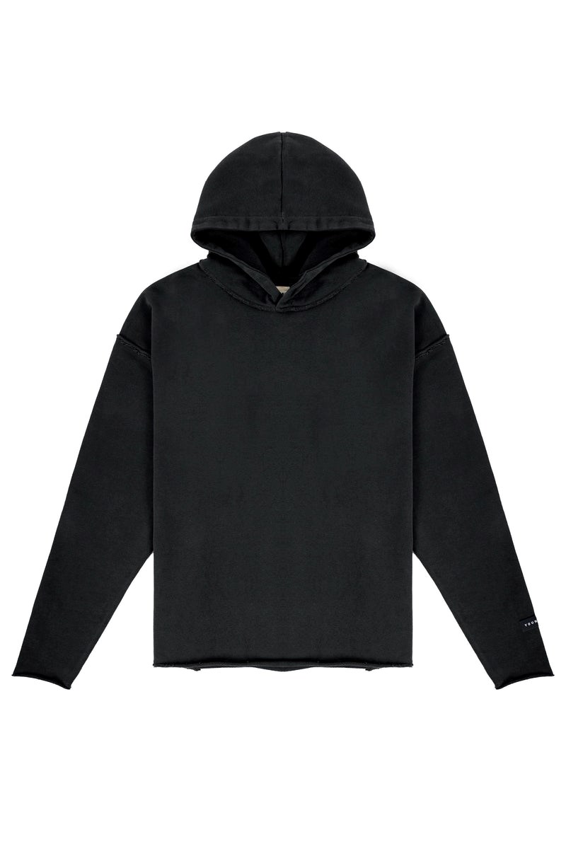 YoungLA 555 Anarchy Hoodies Černé Blankyt Světle Modré | VYWP15860