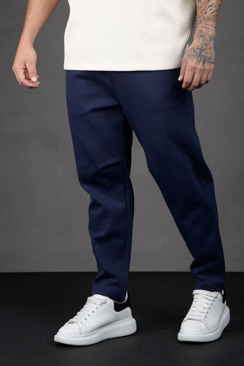 YoungLA 620 Cafe Trousers Tmavě Blankyt | HVYZ58916