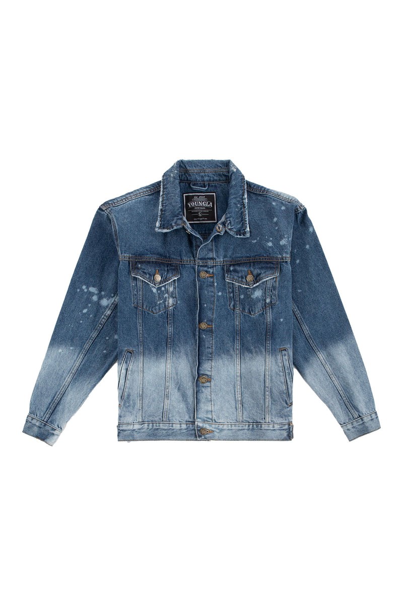 YoungLA 632 Downtown Denim Jackets Blankyt | NLKS80534