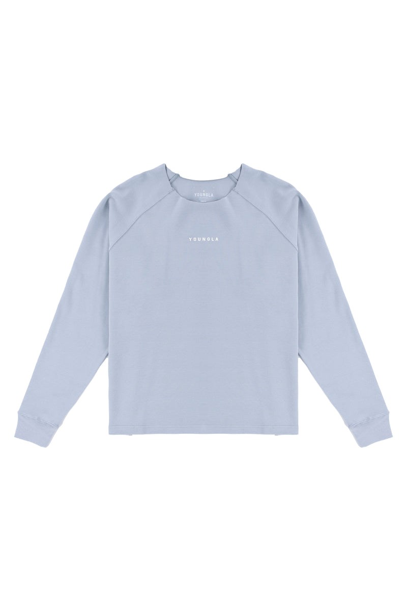 YoungLA 815 Raw Neck Cloud Longsleeves Blankyt | ECAT73845