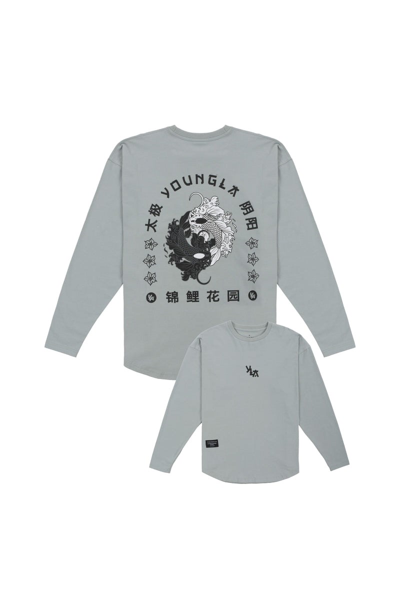 YoungLA 822 Bushido Longsleeves Zelene | EFAM07193