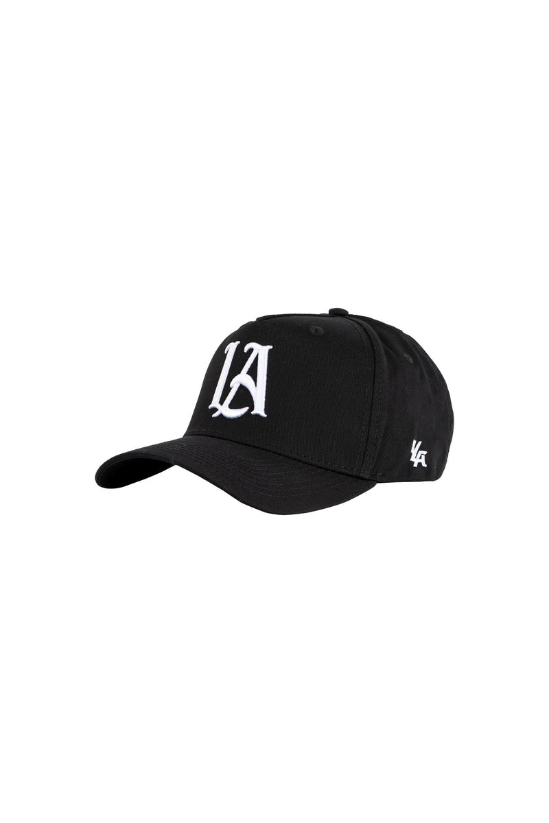 YoungLA 920 A-Frame LA Snapback Hat 2.0 Černé | ATDC61249