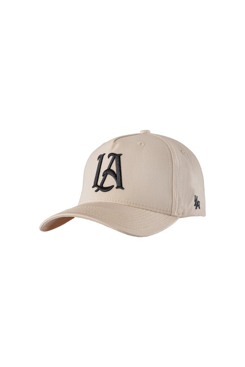 YoungLA 920 A-Frame LA Snapback Hat 2.0 Off-White | EFBW45216