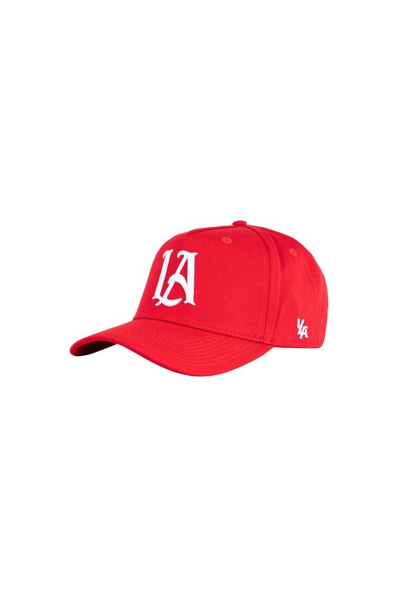 YoungLA 920 A-Frame LA Snapback Hat 2.0 Červené | GYAS37546