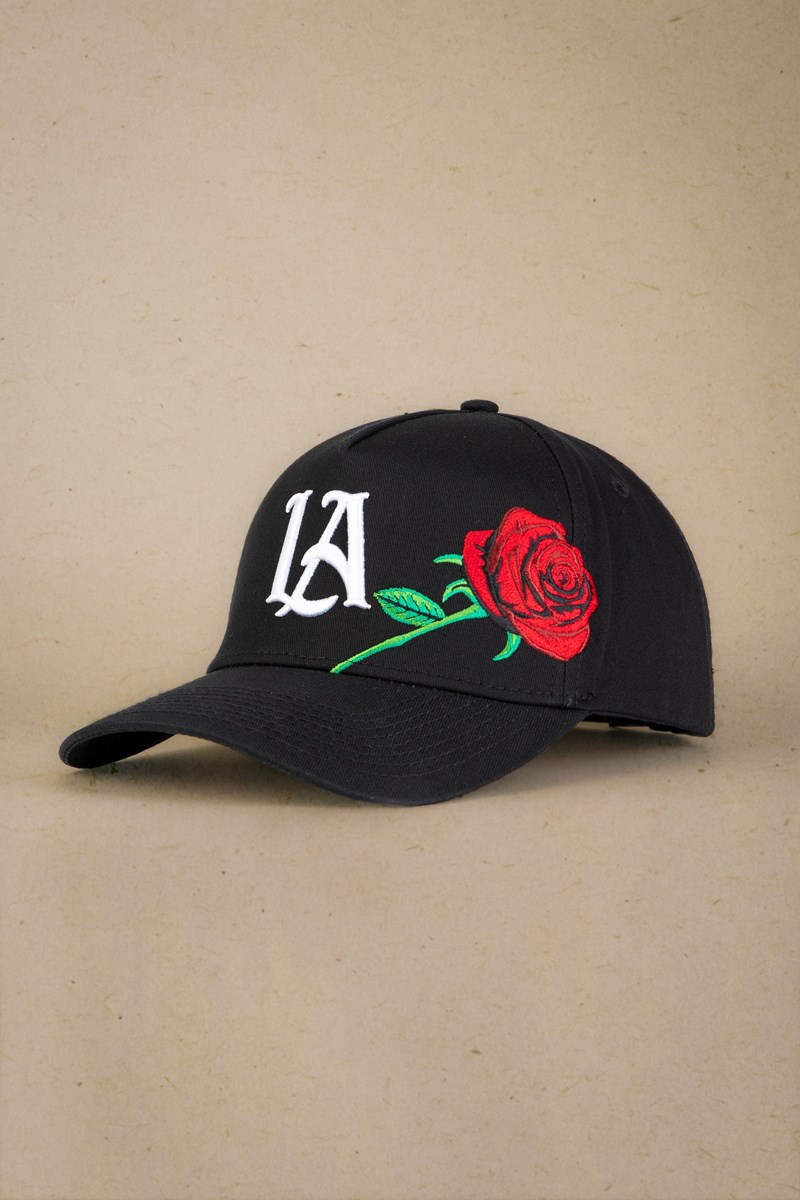 YoungLA 927 Rose Hats Černé | PZYD15960