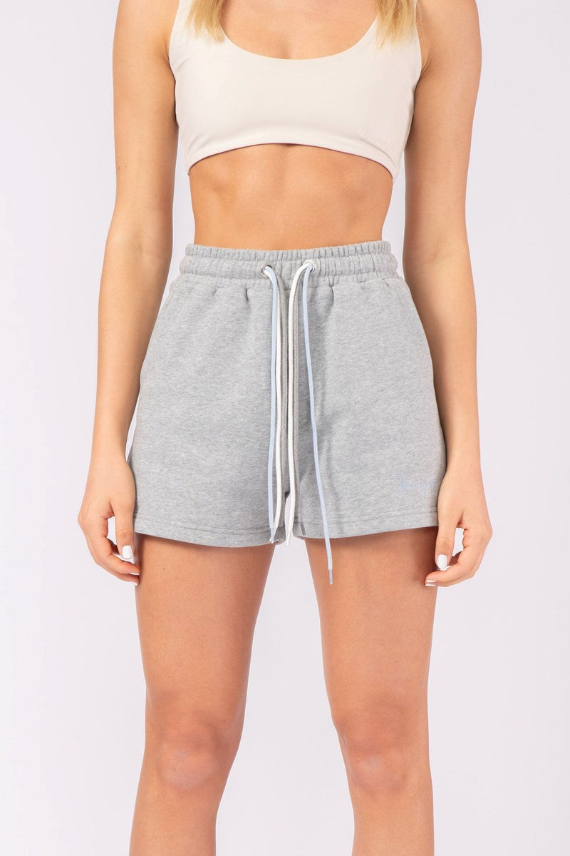 YoungLA W107 Triple String Shorts Šedé | GUMX50397