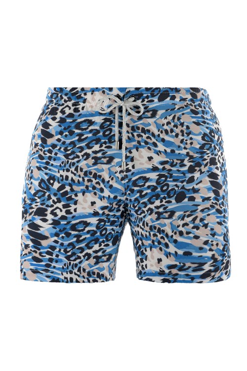 YoungLA 128 Abstract Swim Shorts '22 Leopard | JGDN82703