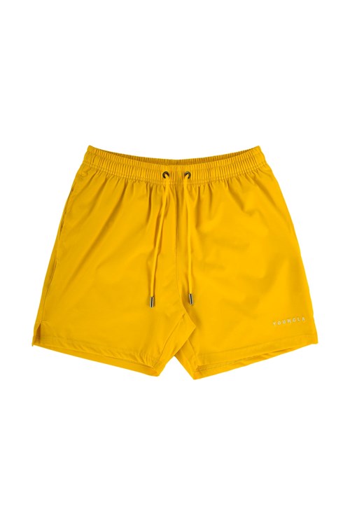 YoungLA 140 Frooty Swim Shorts Canary | PEUK65809