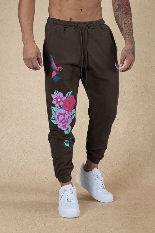 YoungLA 203 Zen Joggers Hnědé Blankyt Světle Modré | PFUA95374