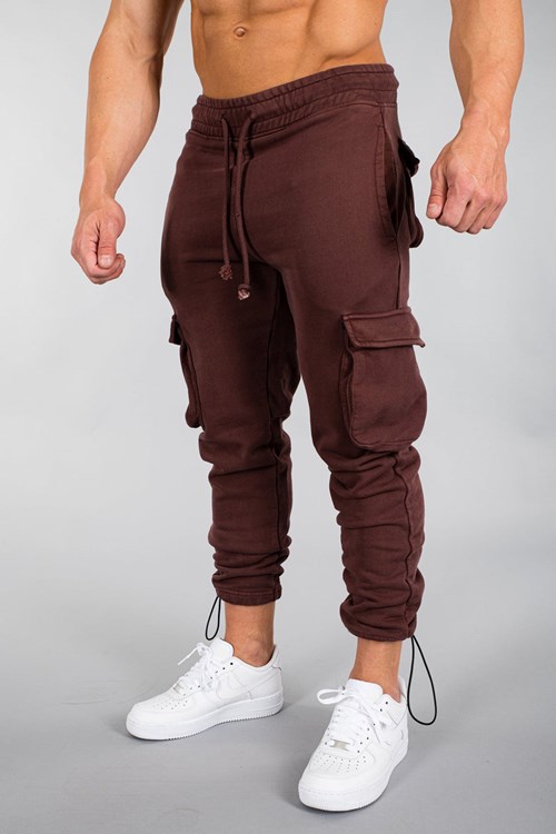 YoungLA 206 Rambo Combat Joggers Hnědé Blankyt Světle Modré | BIOD59401