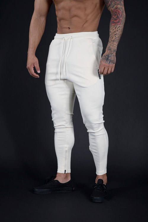 YoungLA 208 The Perfect Joggers Bílé | MTKB57140