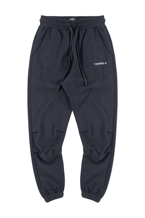 YoungLA 210 Kick-Back Joggers Charcoal | QACS58314