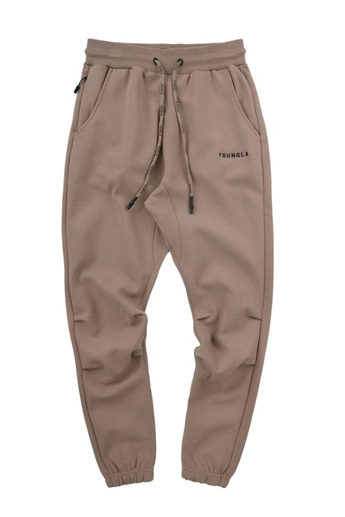 YoungLA 210 Kick-Back Joggers Mocha | GAEV40853