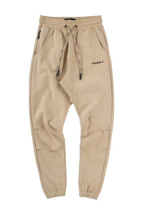 YoungLA 210 Kick-Back Joggers Sand | THUG54832