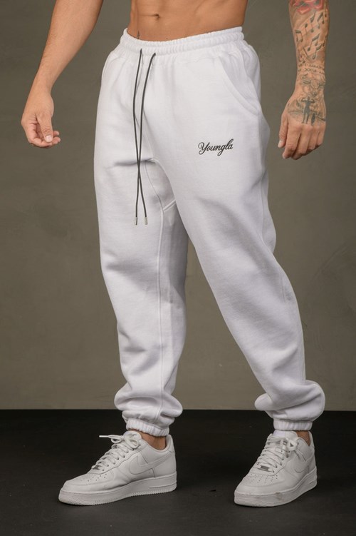 YoungLA 211 For Him Joggers Bílé | FKUG91870