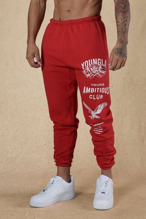 YoungLA 233 The Immortal Joggers Fall 22" Červené | GWZM25149