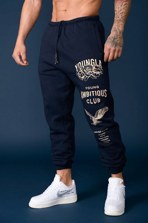 YoungLA 233 The Immortal Joggers Tmavě Blankyt | WREG56912