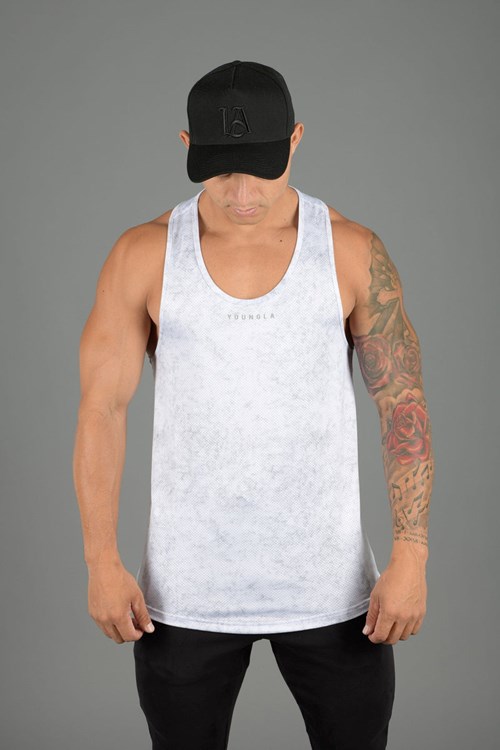 YoungLA 305 Performance Line Tank Tops Marble | TOXR35241