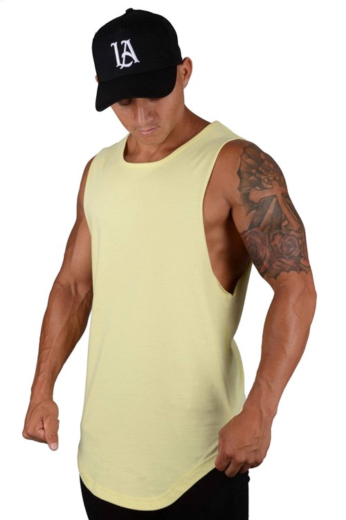 YoungLA 308 Muscle Tanks Žluté | WMZK62501