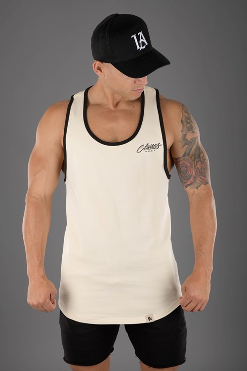 YoungLA 324 Classics Stringer Tank Off-White | MPDY72136