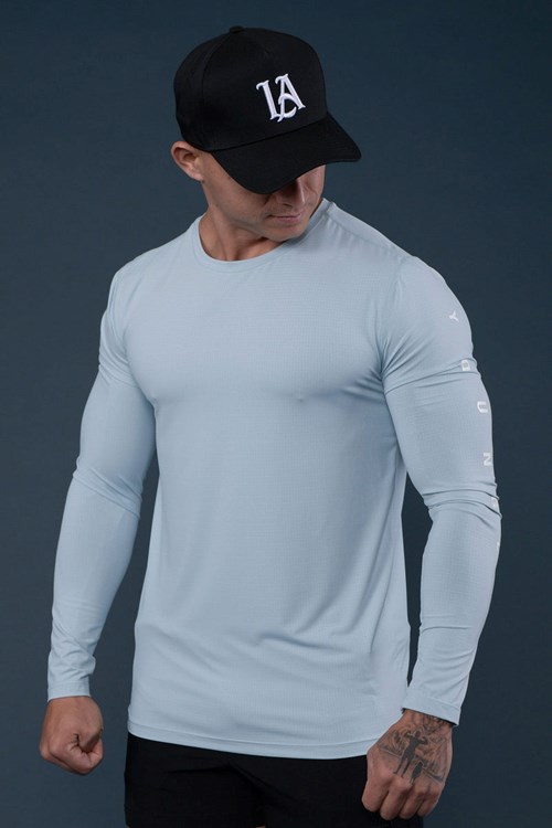 YoungLA 424 Zephyr Compression Long Sleeves Zelene | CEQT36982