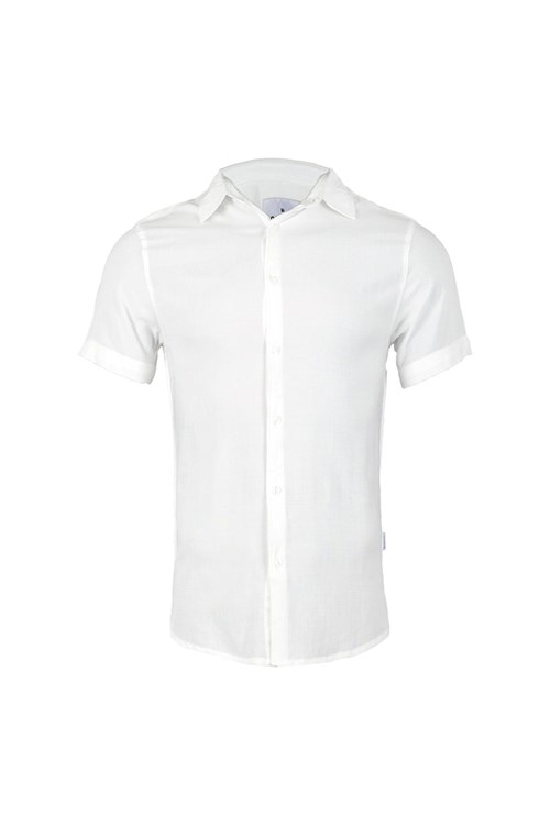 YoungLA 439 Miami Vice Krátké Sleeve Shirts Bílé | MCFT94318