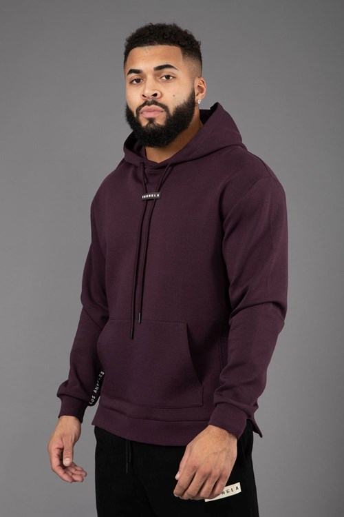 YoungLA 542 Pro-Tech hoodies Fialové | OLIM01647