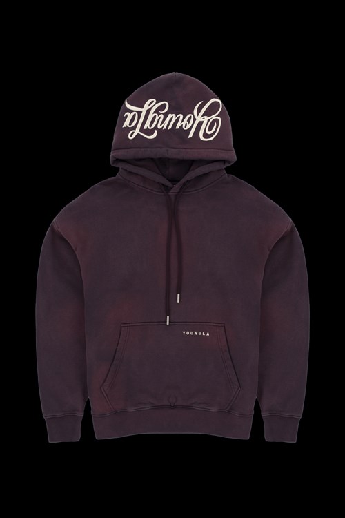 YoungLA 549 Phantom Hoodies Fialové Blankyt Světle Modré | ULZG04159